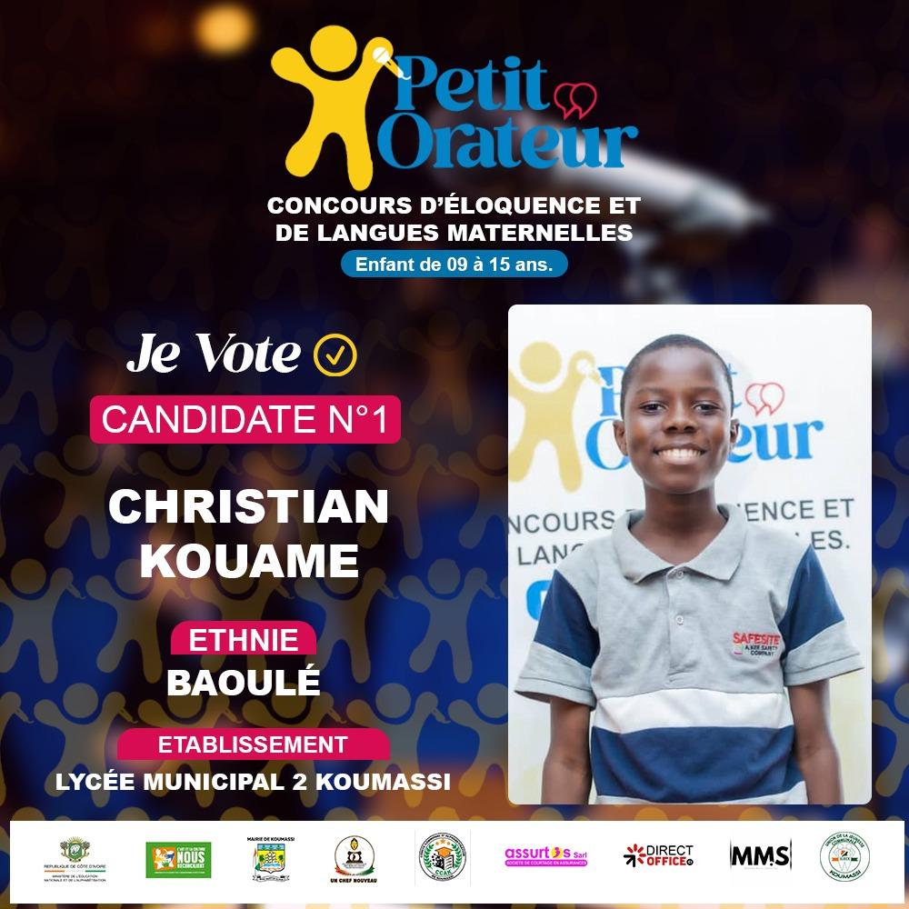 CHRISTIAN KOUAME