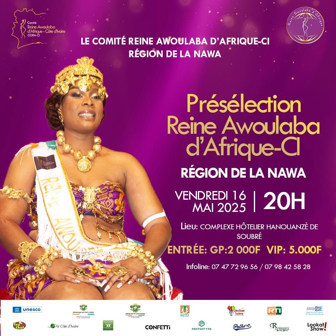 Présélection Reine Awoulaba d'Afrique-Cl 2025