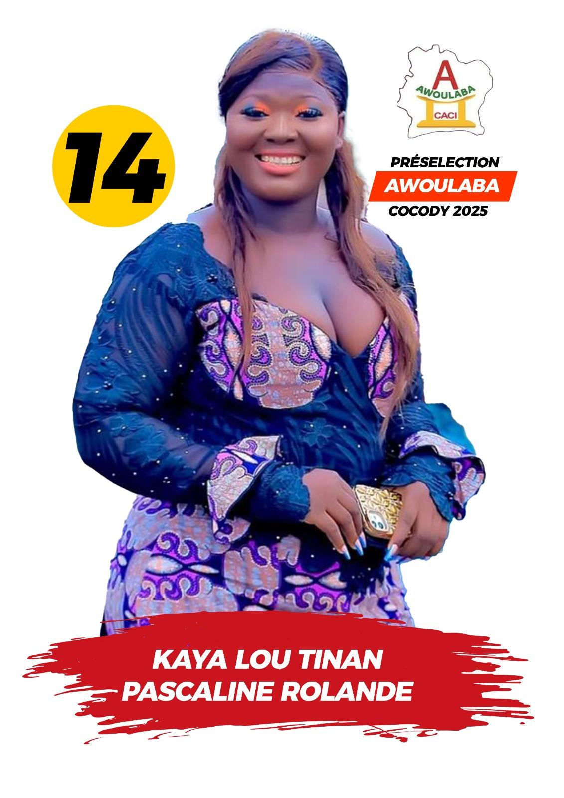 KAYA LOU TINAN PASCALINE ROLANDE