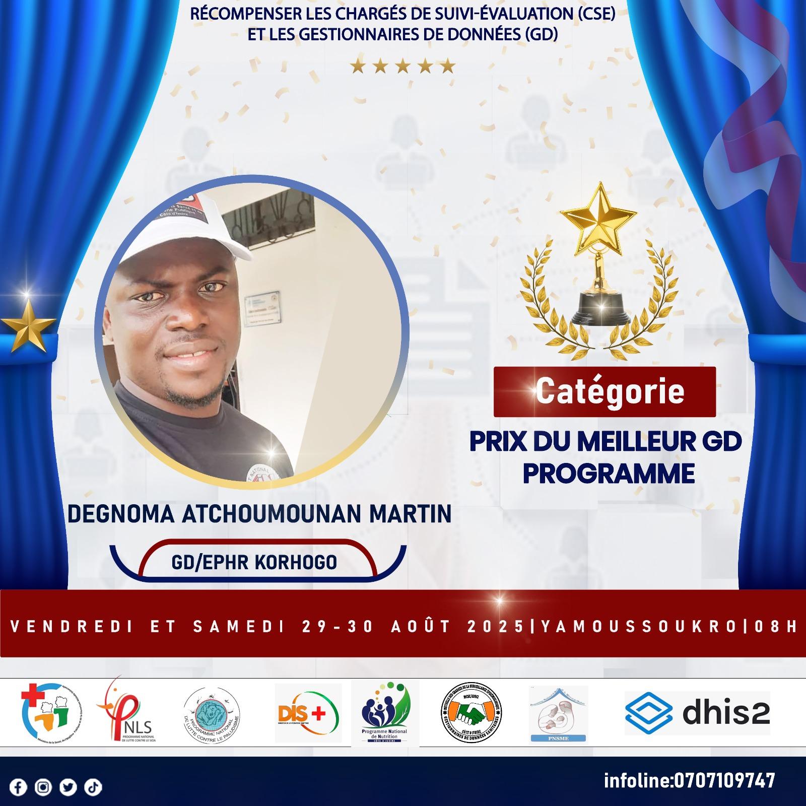 DEGNOMA ATCHOUMOUNAN MARTIN
