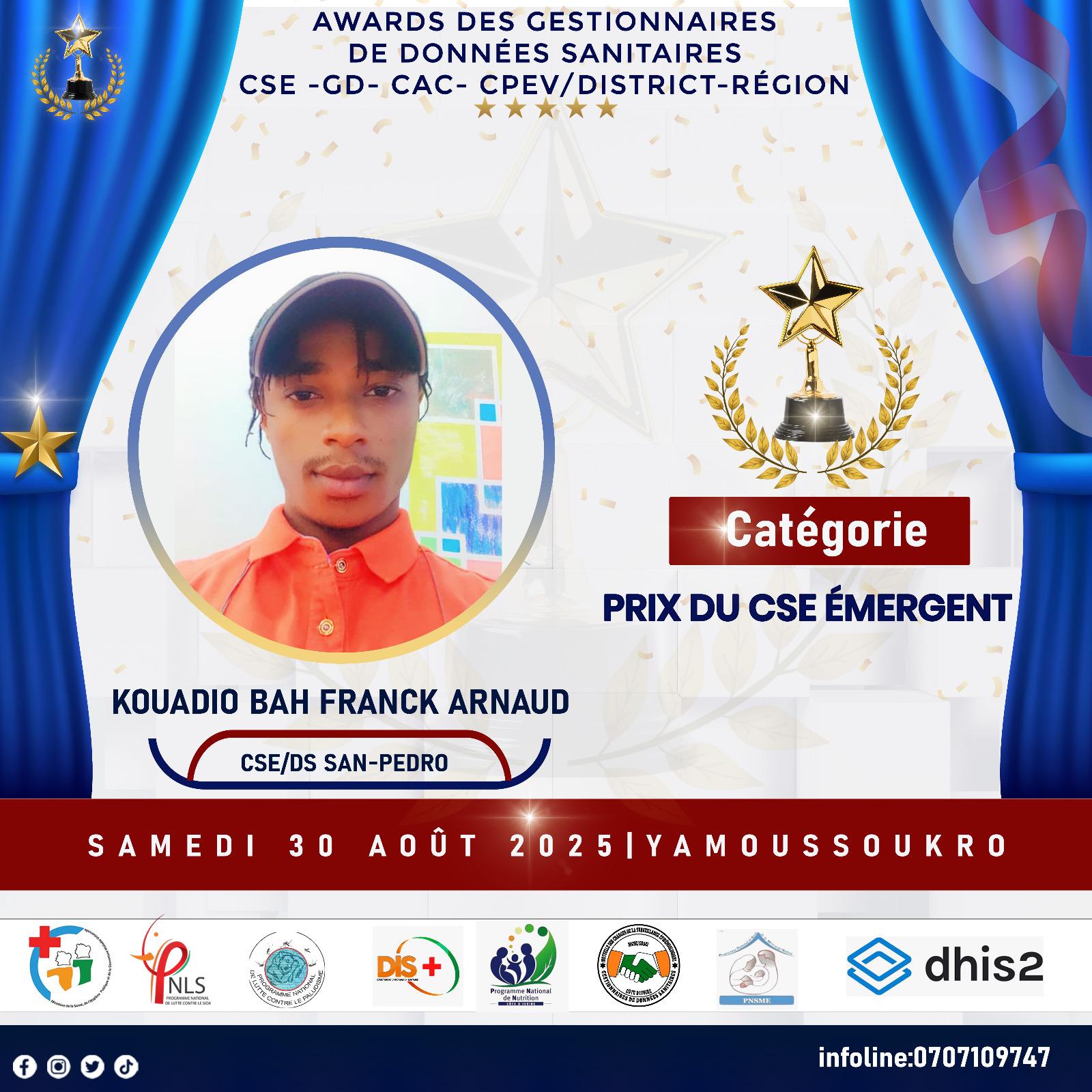 KOUADIO BAH FRANCK ARNAUD