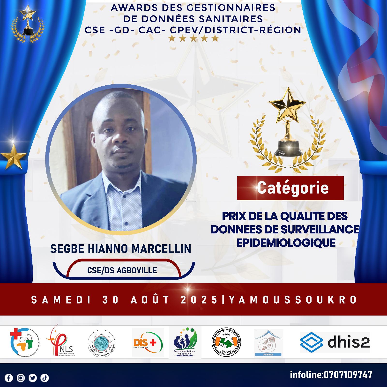 SEGBE HIANNO MARCELIN
