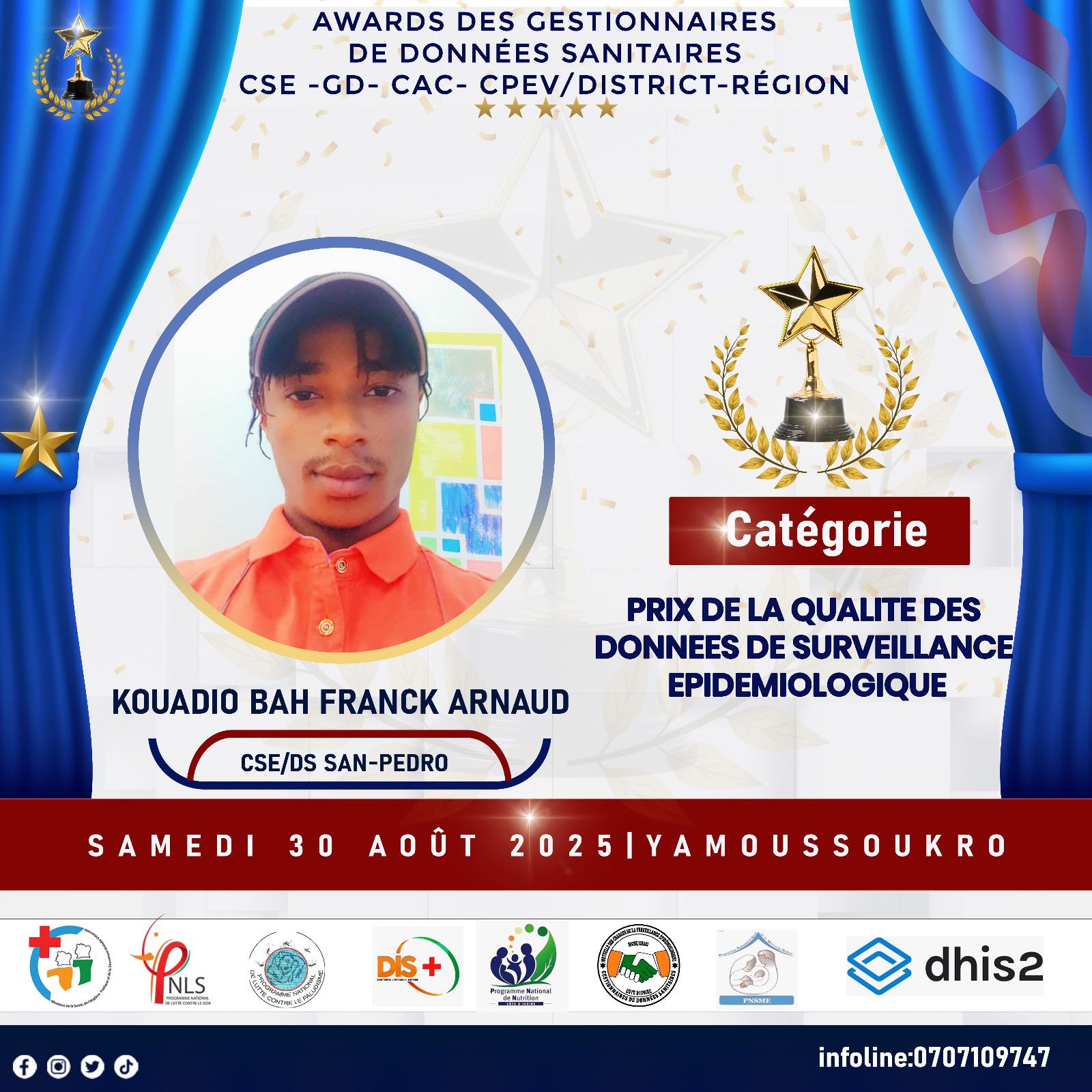 KOUADIO BAH FRANCK ARNAUD