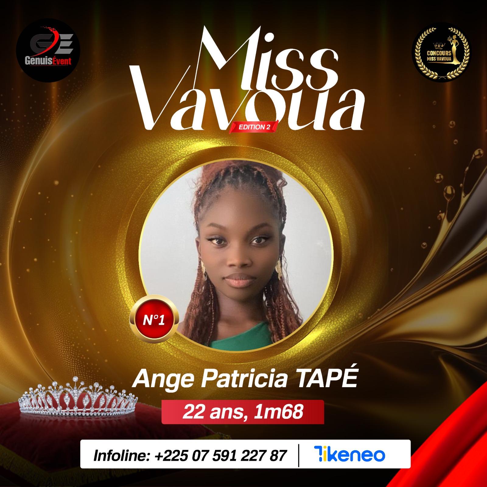 ANGE PATRICIA TAPE