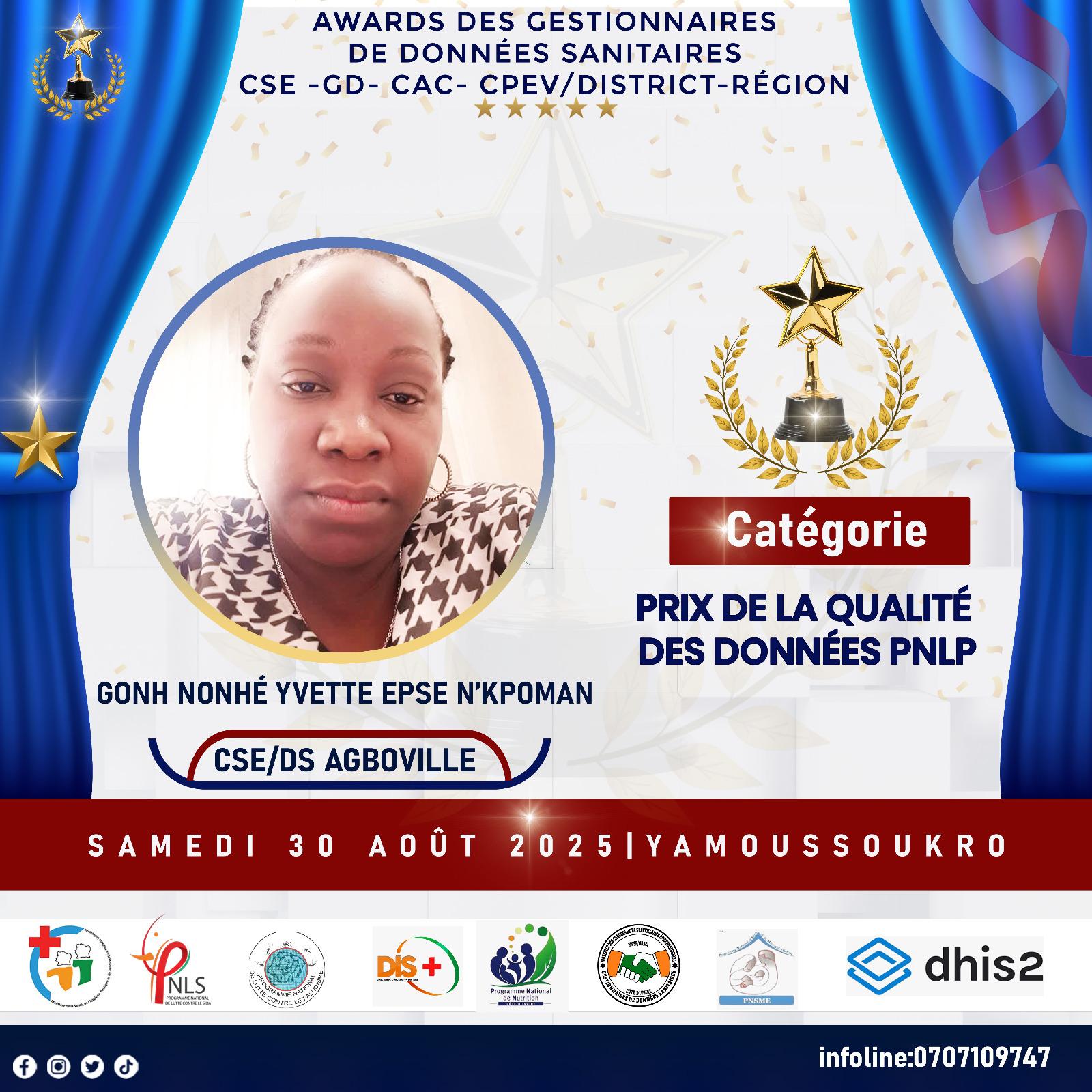 GONH NONHE YVETTE epse N'KPOMAN