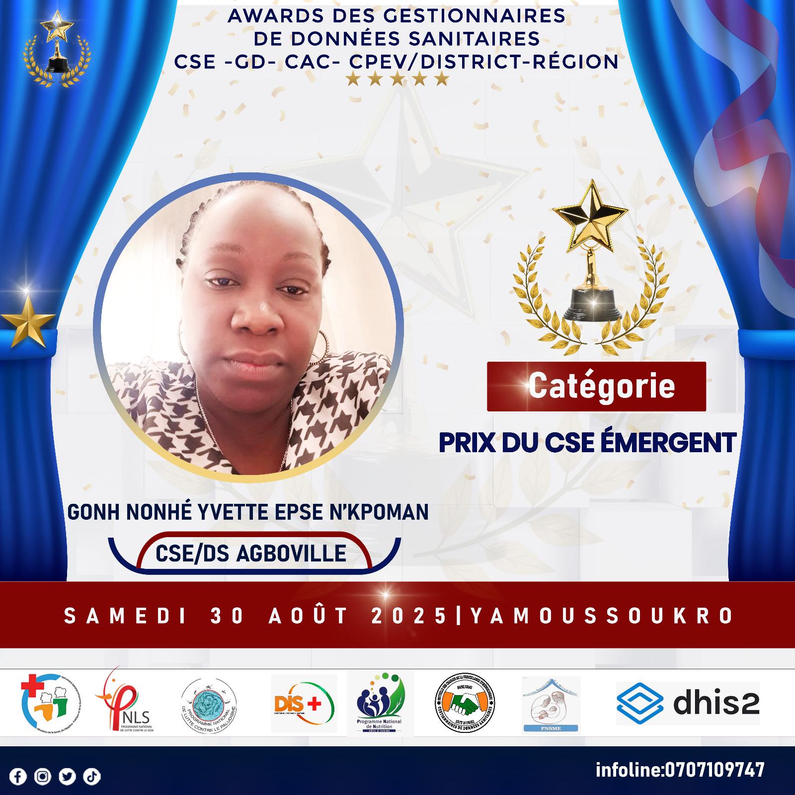 GONH NONHE YVETTE epse N'KPOMAN