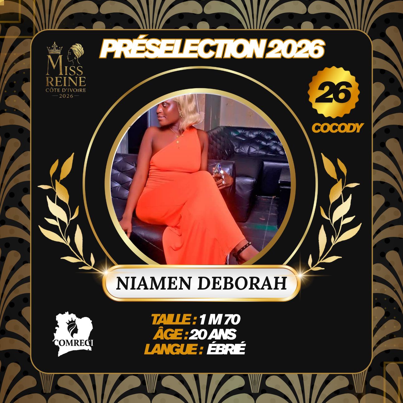 NIAMEN GRACE DEBORAH