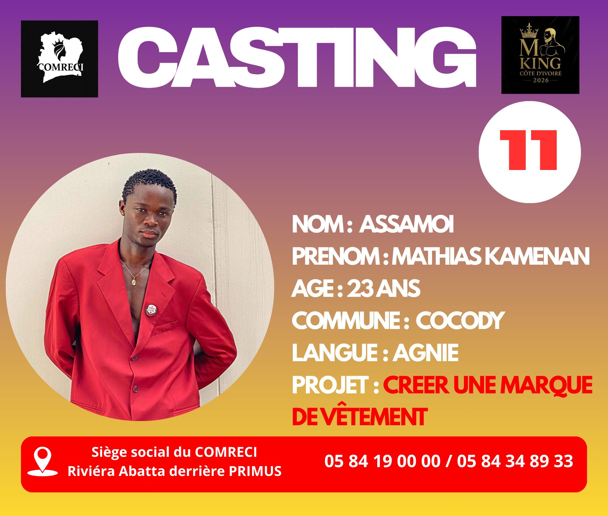 ASSAMOI Kamenan Mathias