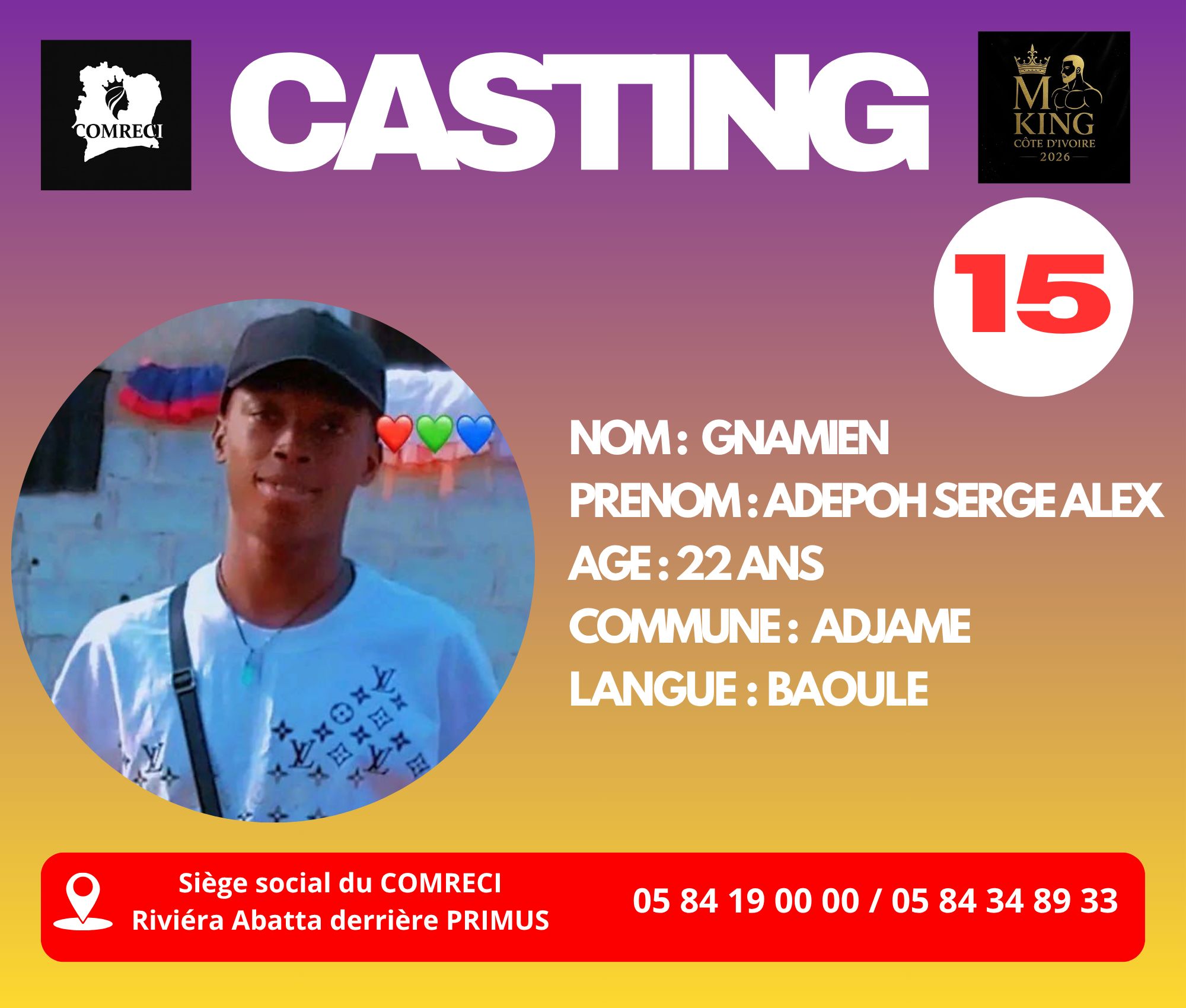 GNAMIEN ADEPOH SERGE