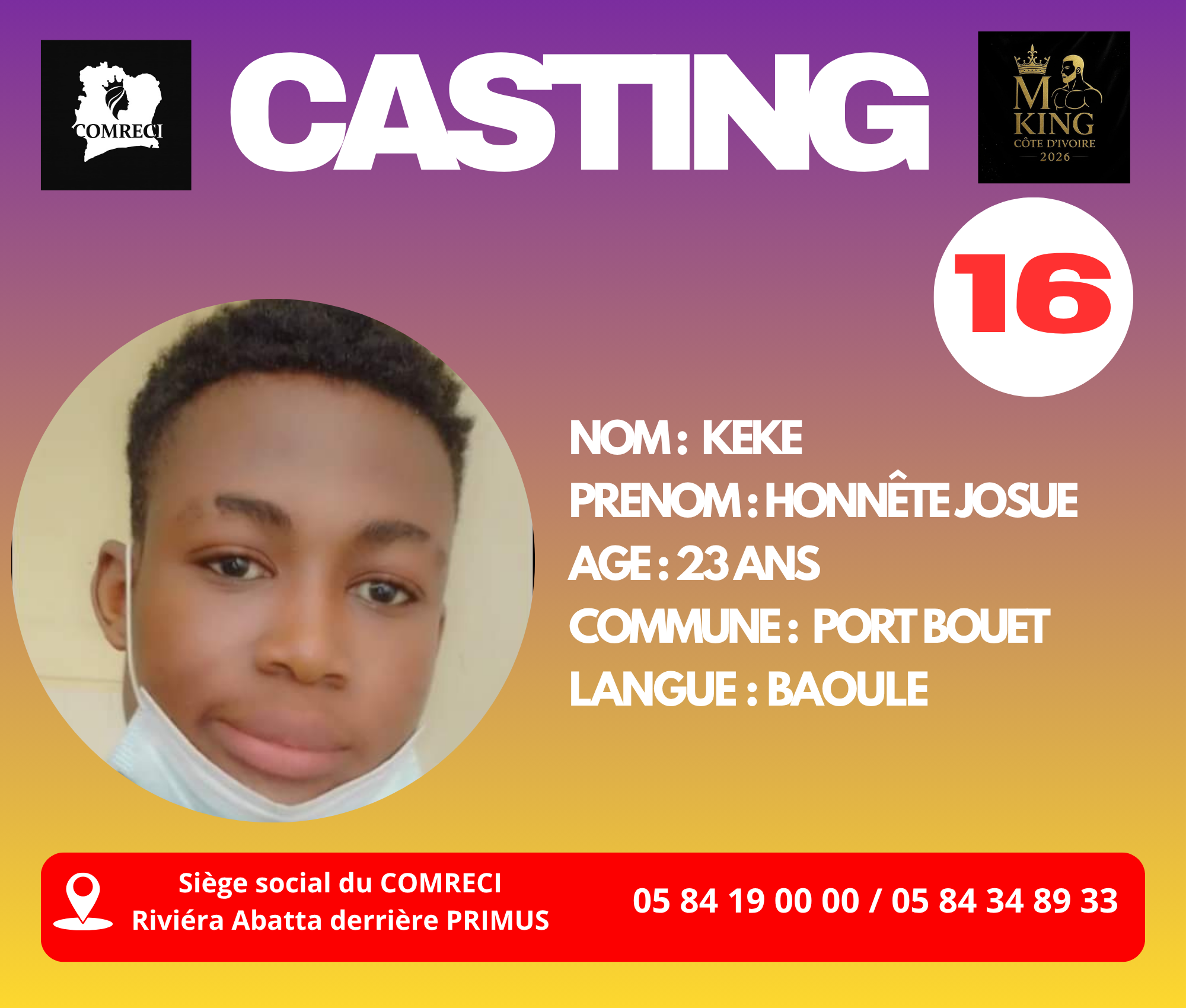KEKE Honnête Josué