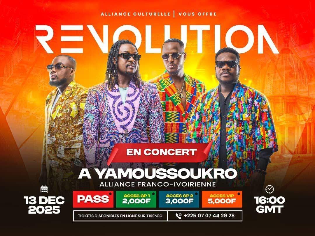 Revolution en concert à Yamoussoukro