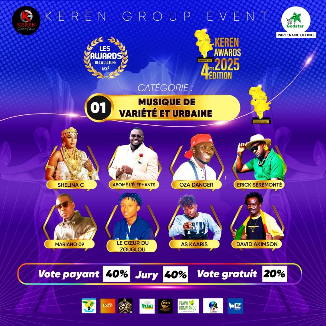 MUSIQUE DE VARIÉTÉ ET URBAINE