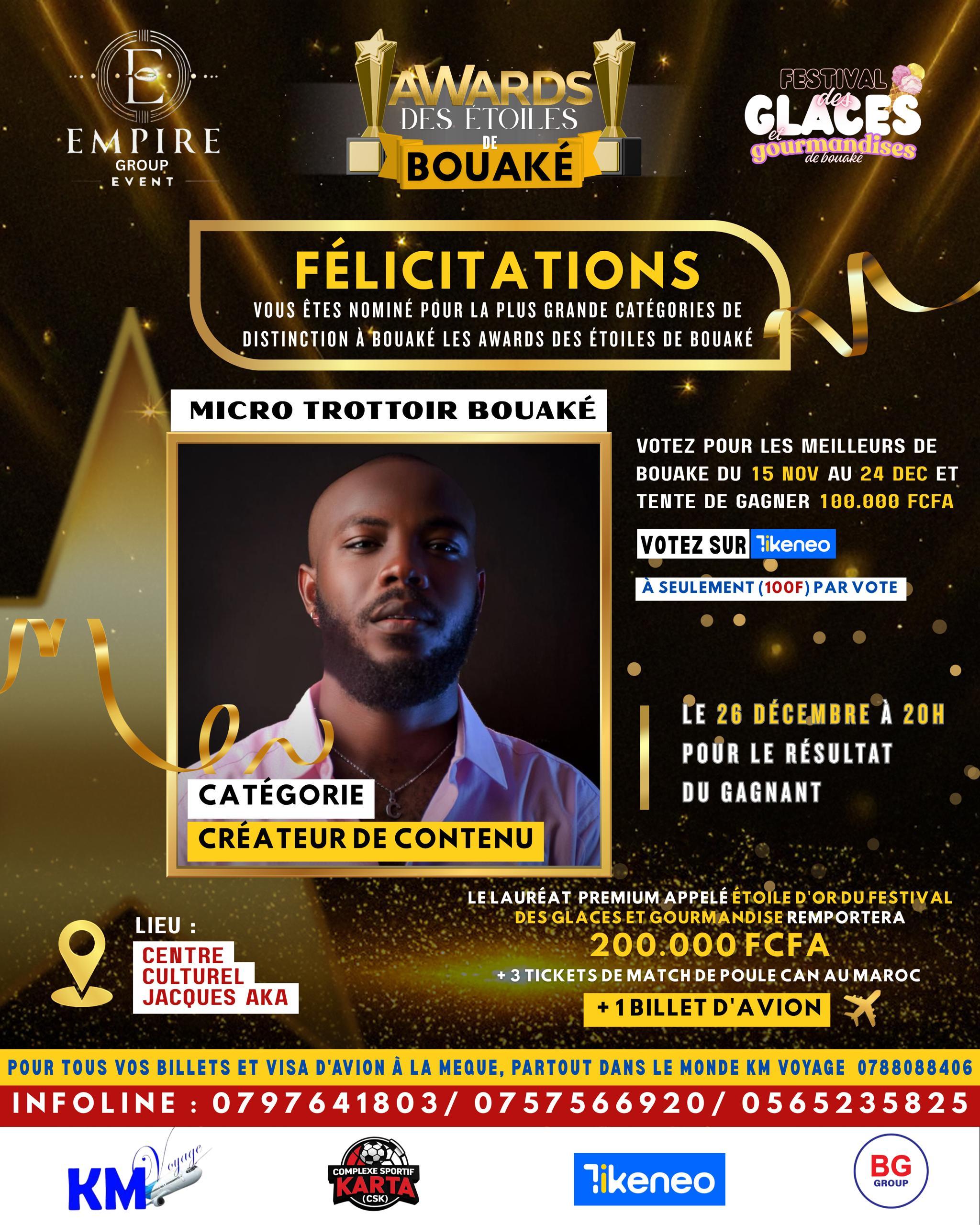 MICRO TROTTOIR BOUAKÉ