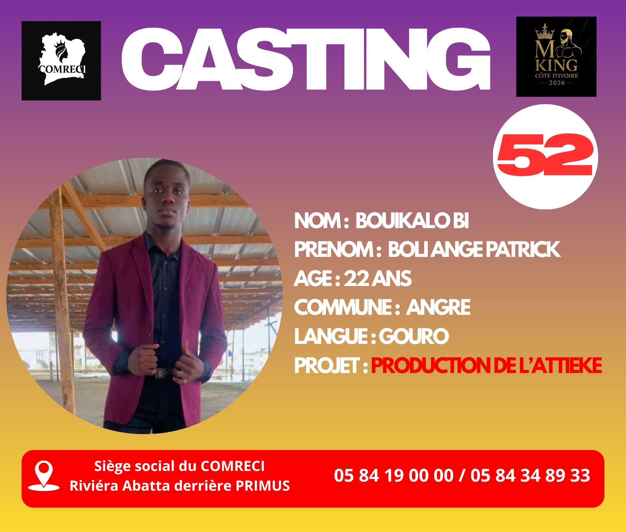 BOUIKALO BI BOLI ANGE PATRICK