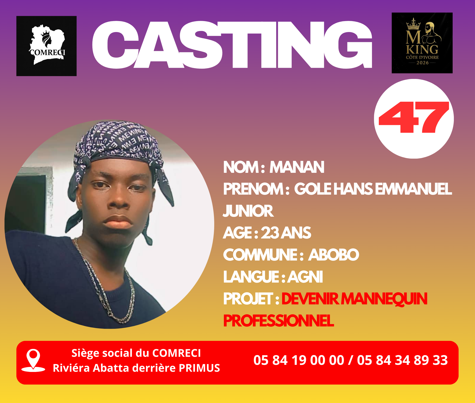 MANEN GOLE HANS EMMANUEL JUNIOR