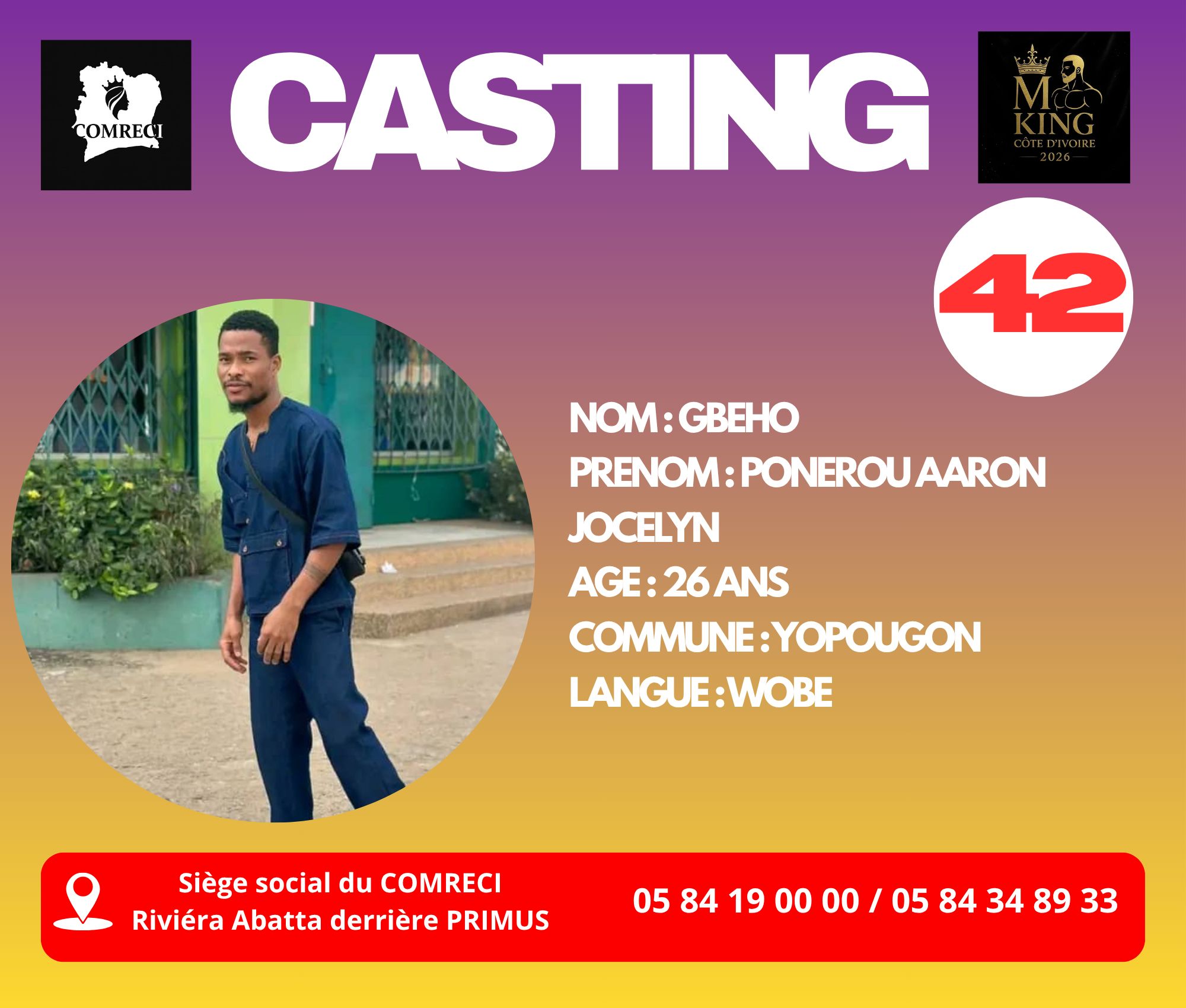 GBEHO PONEROU AARON JOCELYN