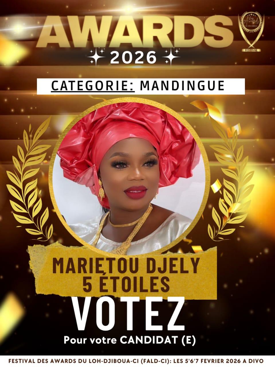 MARIETOU DJELIE 5 ETOILES