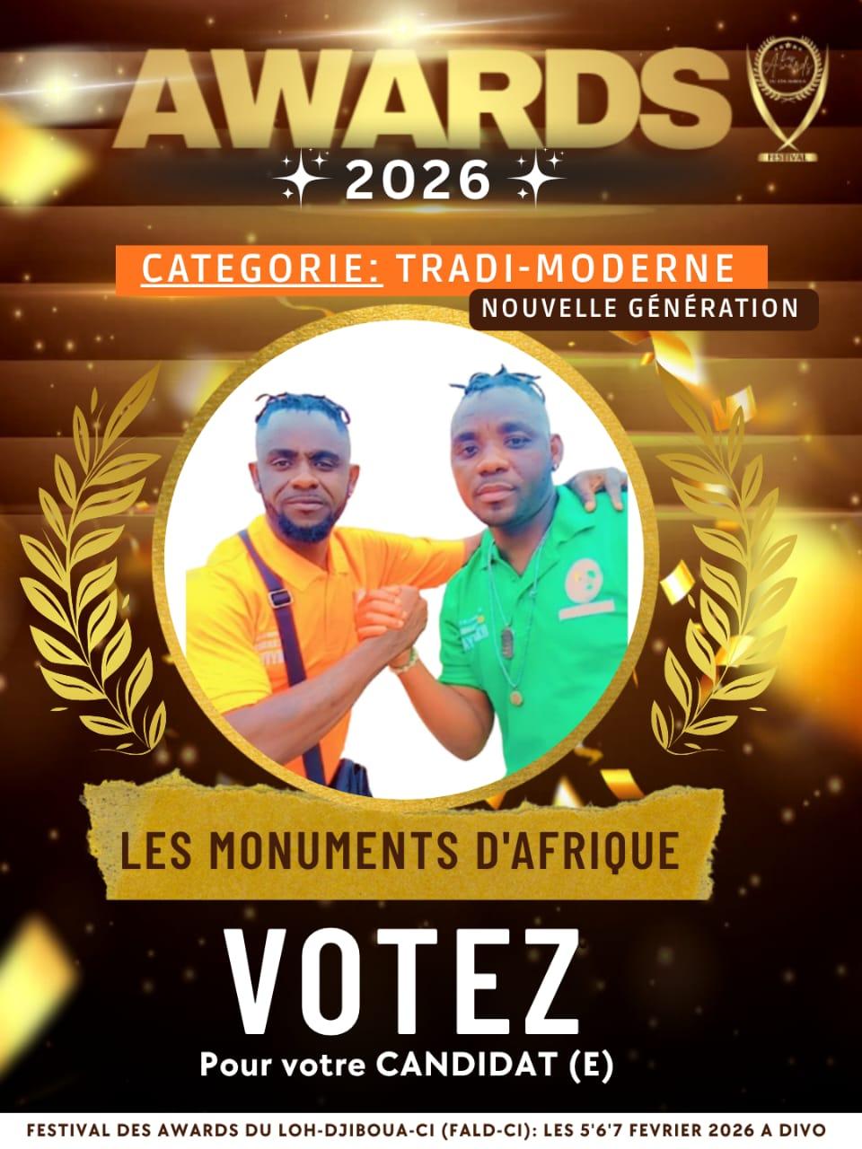 LES MONUMENTS D'AFRIQUE