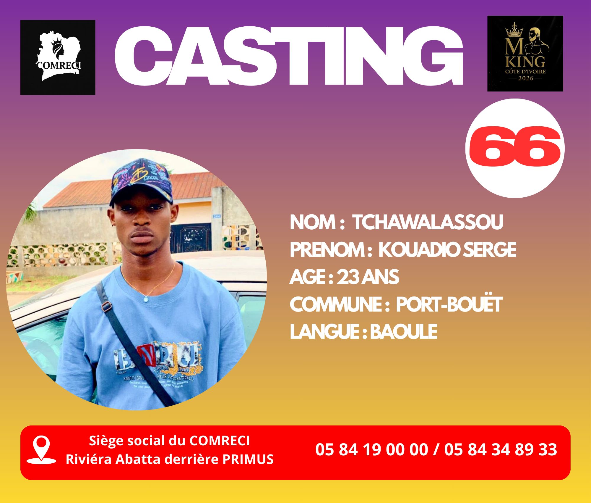 TCHAWALASSOU KOUADIO SERGE