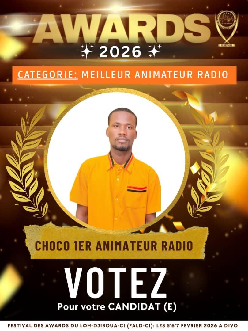 CHOCO 1ER ANIMATEUR RADIO