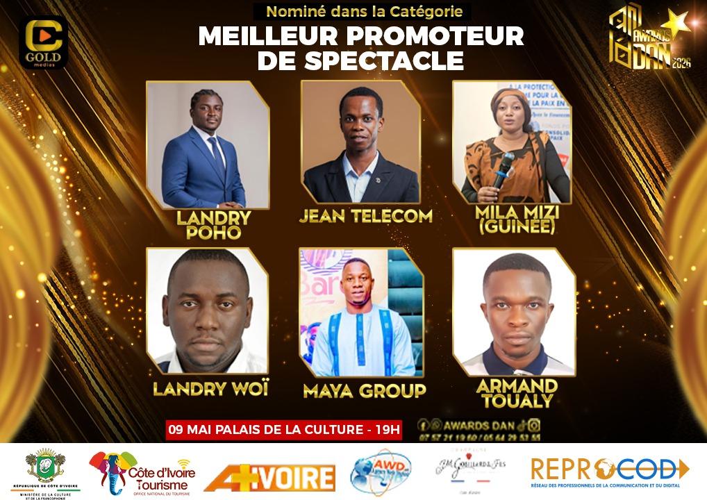 MEILLEUR PROMOTEUR DE SPECTACLE