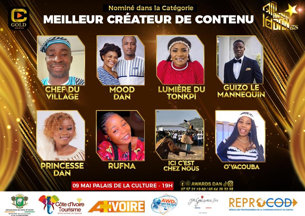 MEILLEUR CRÉATEUR DE CONTENU