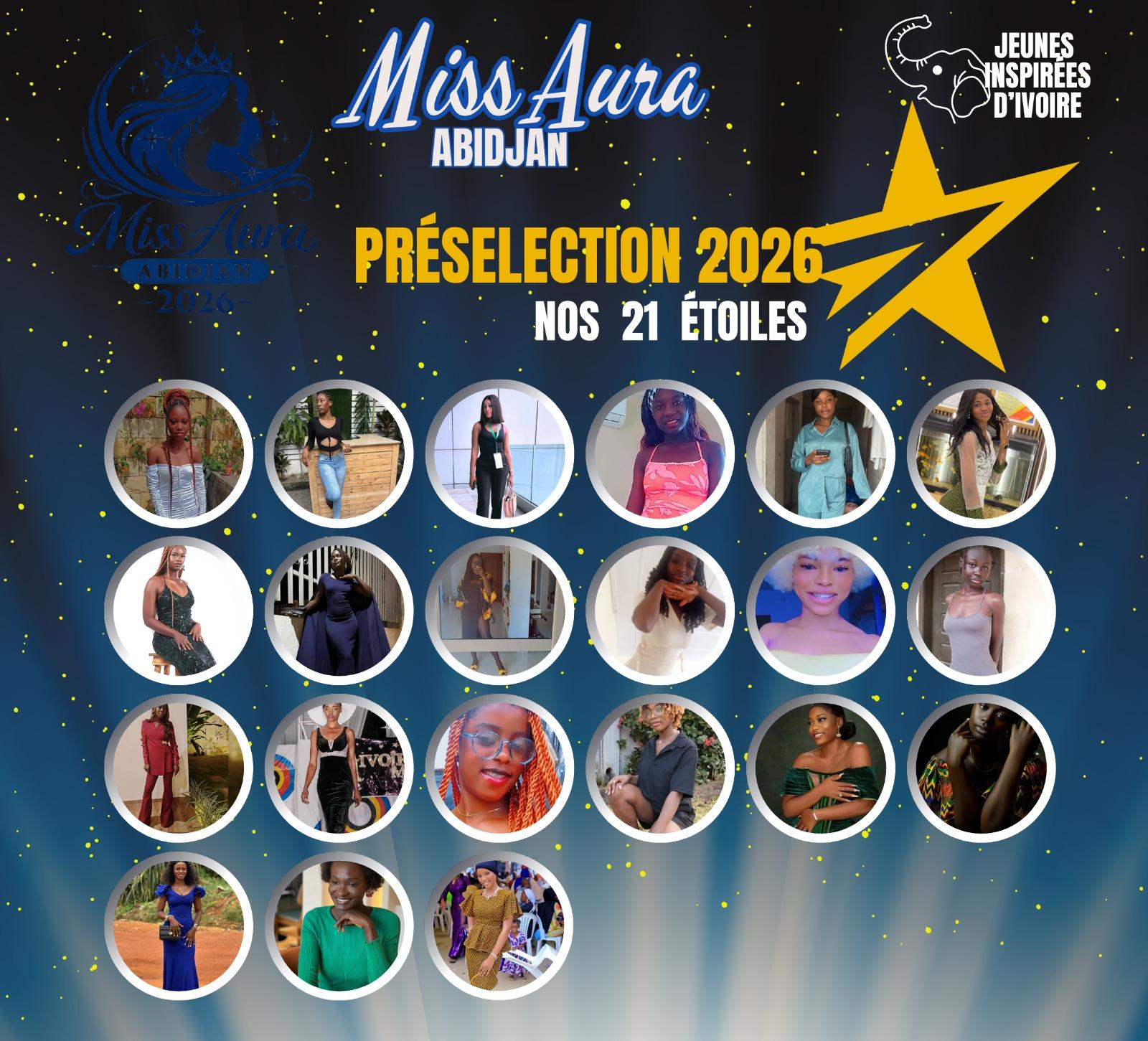 MISS AURA ABIDJAN (DEMI FINALE)