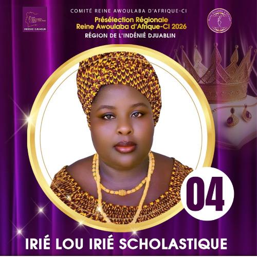 IRIÉ LOU IRIÉ SCHOLASTIQUE