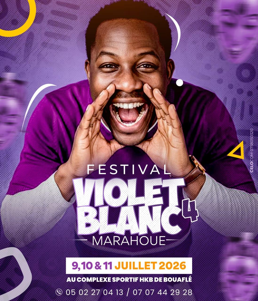 FESTIVAL VIOLET BLACN 4 (MARAHOUE)