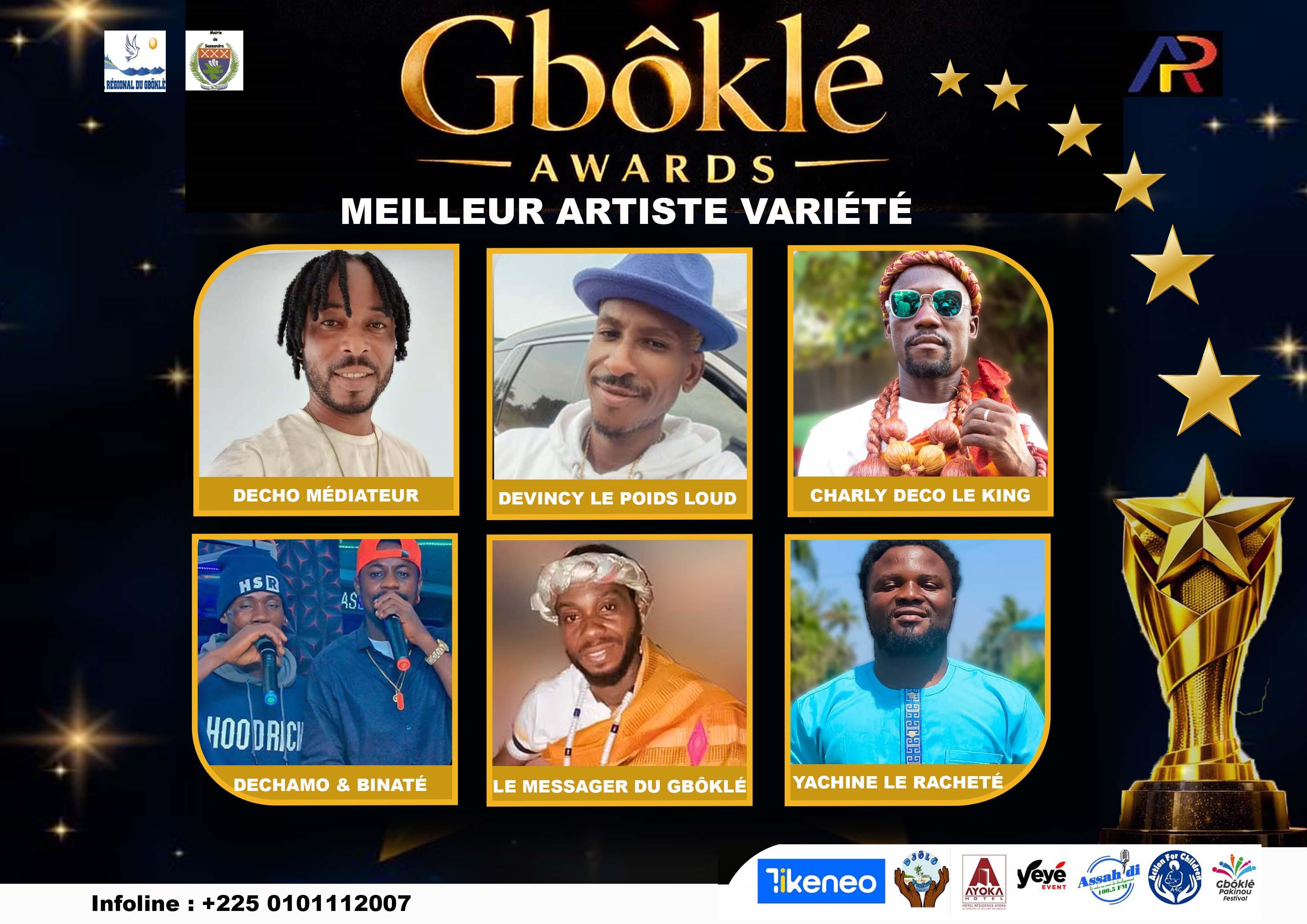 Meilleur Artiste Variété