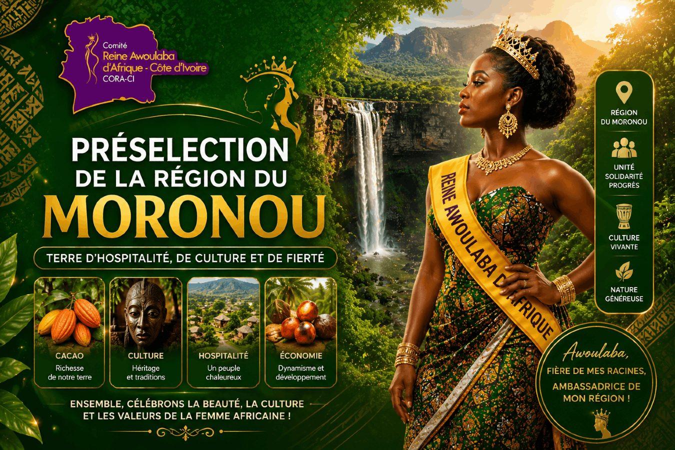 PRESELECTION DE LA REGION DU MORONOU