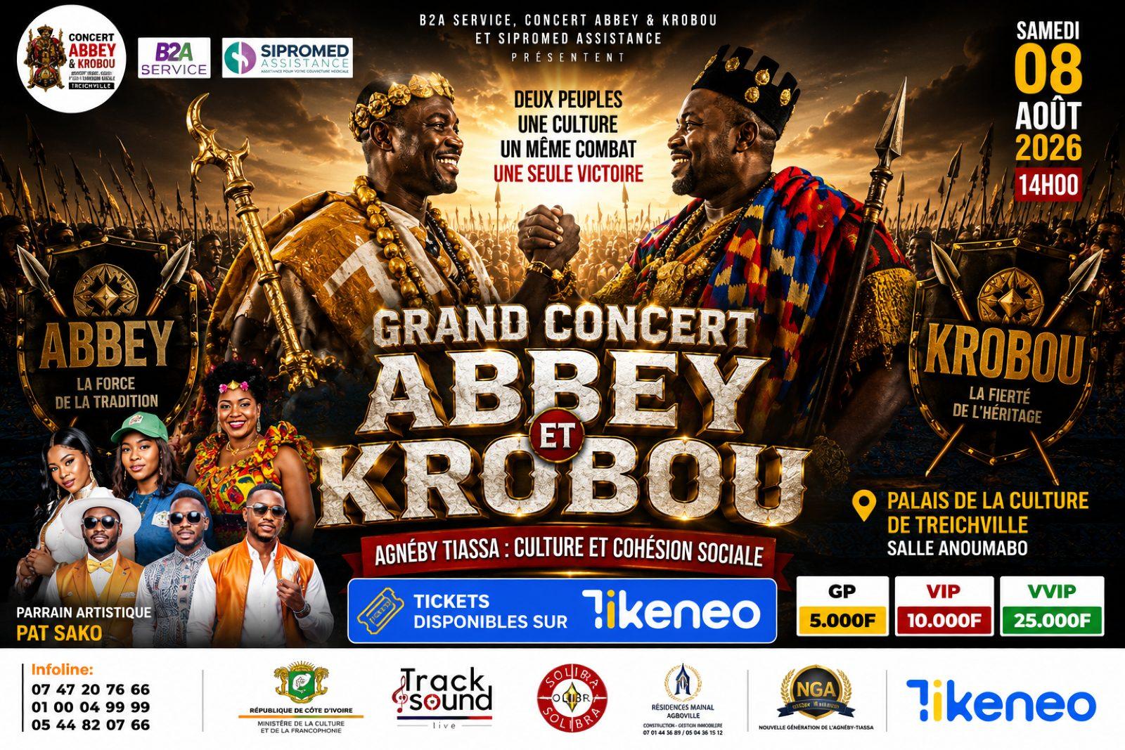GRAND CONCERT ABBEY ET KROBOU