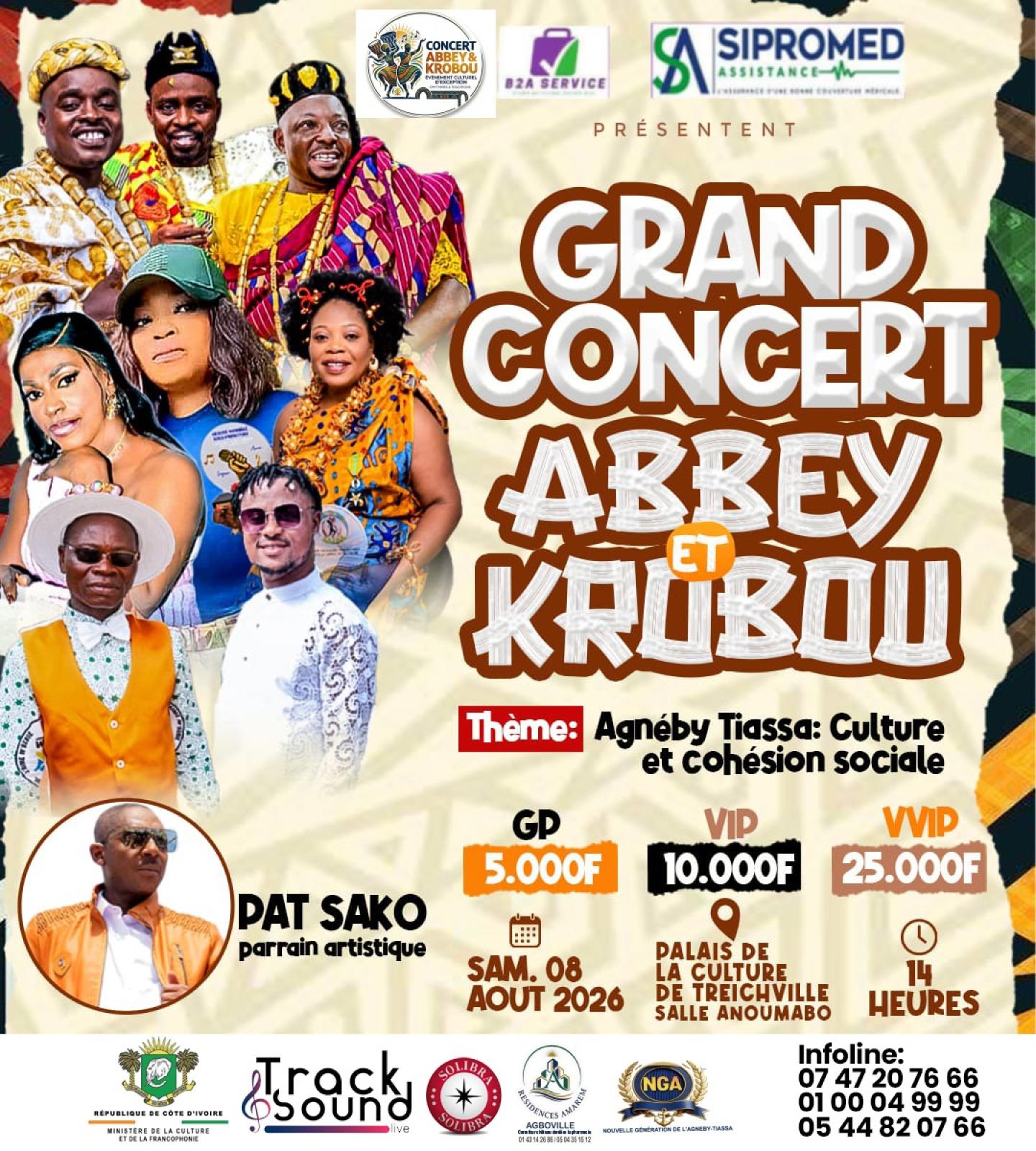 GRAND CONCERT ABBEY ET KROBOU