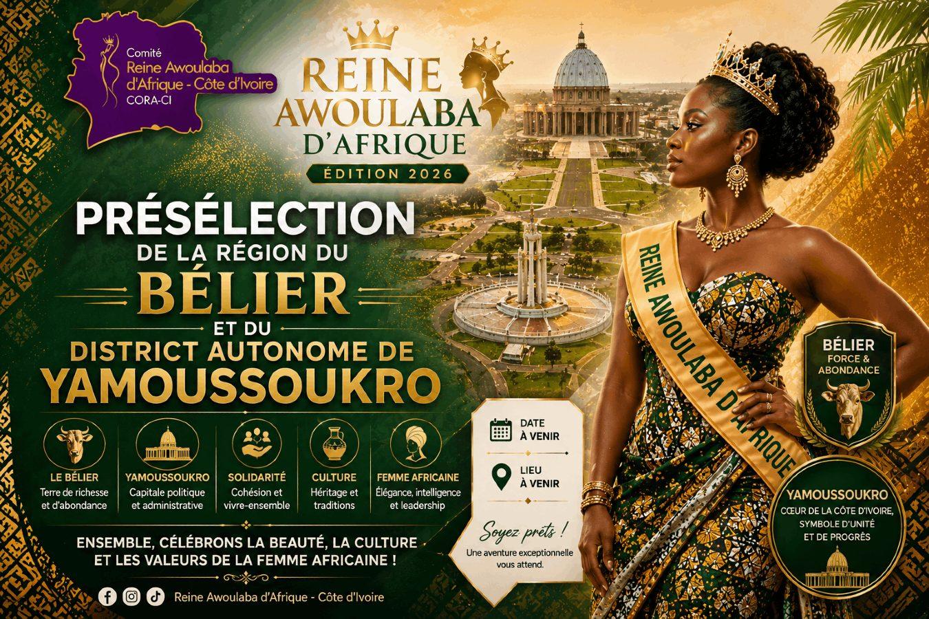 PRESELECTION DE LA REGION DU BELIER ET DU DISTRICT AUTONOME DE YAMOUSSOUKRO