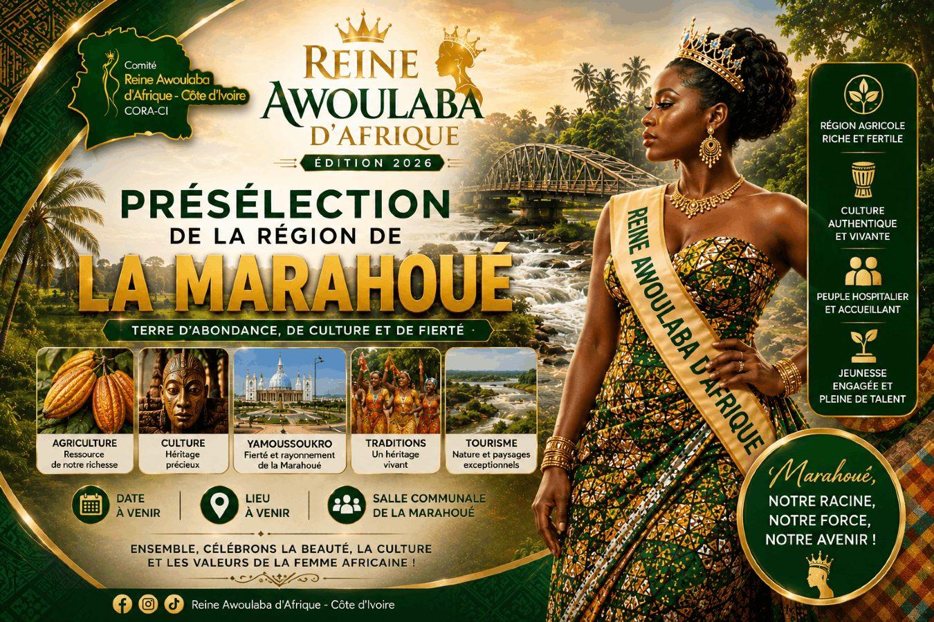 PRESELECTION DE LA REGION DE LA MARAHOUE