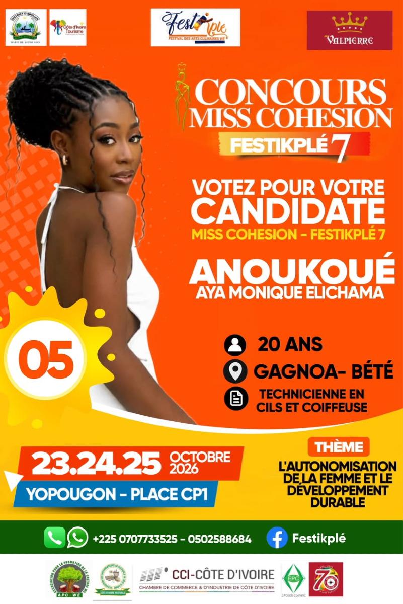 ANOUKOUÉ AYA MONIQUE ELICHAMA