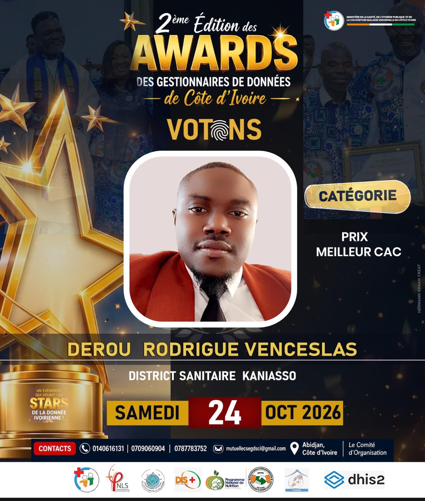 DEROU RODRIGUE VENCESLAS
