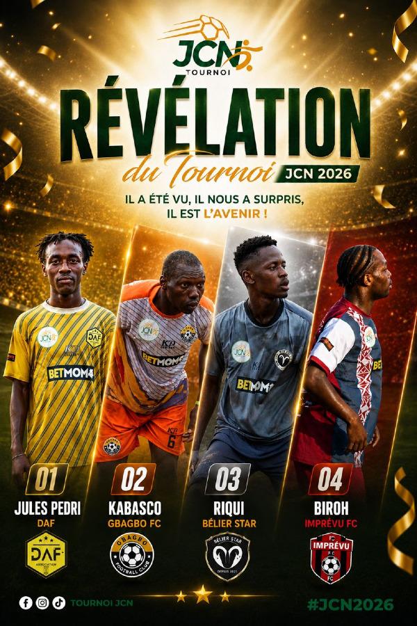 REVELATION DU TOURNOI
