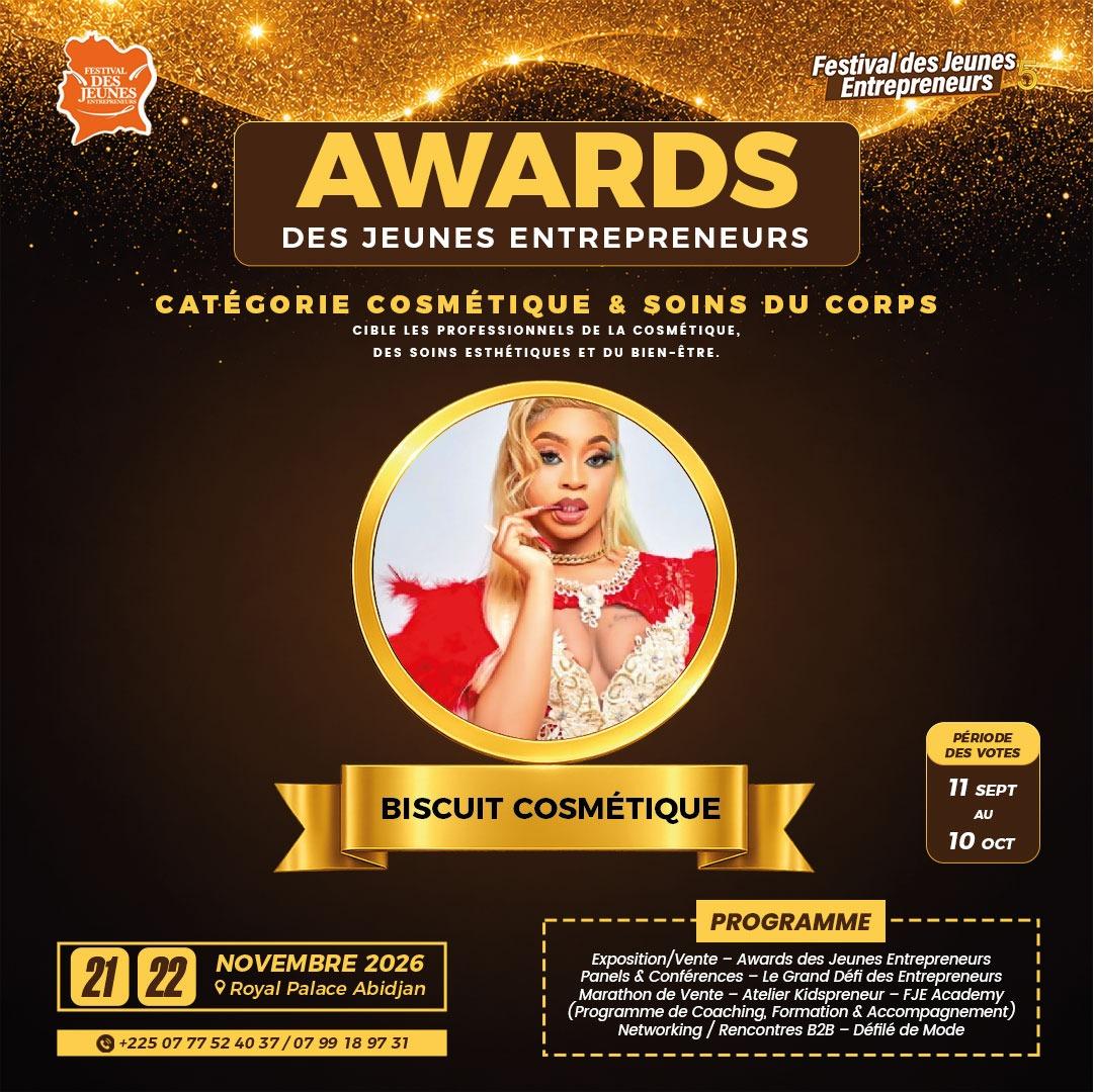 BISCUIT COSMETIQUE